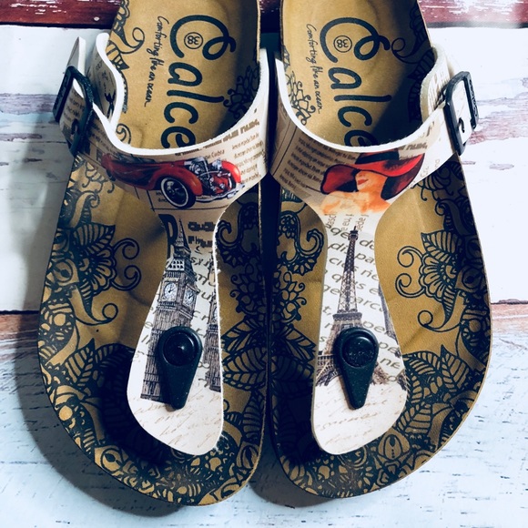 Calceo Shoes - 🌶2 for $15🌶 Calceo Women's Cork Sandals 38 (8)